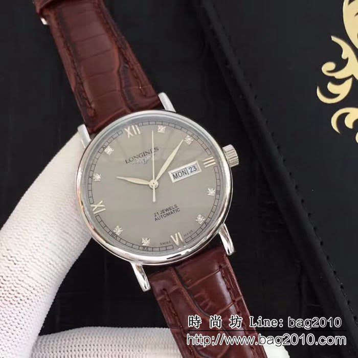 LONGINES浪琴 獨家品質 西鐵城8215男士腕表 WSS2462